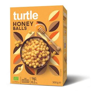 turtle Honey Balls 300 g Honing Cornflakes