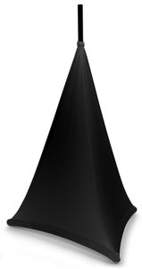 Zwarte hoes voor luidsprekerstandaard - 70cm