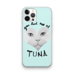 You had me at tuna: iPhone 12 Pro Max Transparant Hoesje
