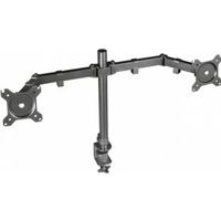 Trust GXT 1120 Mara Dual Monitor Arm 81,3 cm (32 ) Klem Zwart