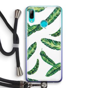 Lange bladeren: Huawei P Smart (2019) Transparant Hoesje met koord