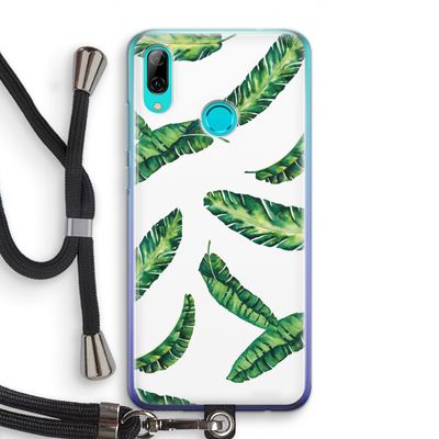 Lange bladeren: Huawei P Smart (2019) Transparant Hoesje met koord