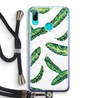 Lange bladeren: Huawei P Smart (2019) Transparant Hoesje met koord
