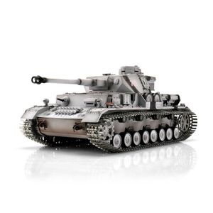 Torro Pro-Edition RC Tank 1/16 PzKpfw IV Ausf. G winter BB 2.4Ghz in luxe houten krat