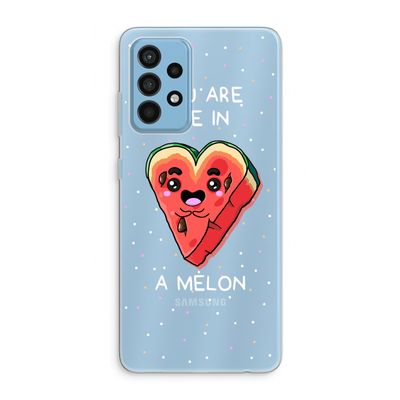 One In A Melon: Samsung Galaxy A52 Transparant Hoesje