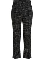 Karl Lagerfeld pantalon de costume droit - Noir - thumbnail