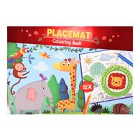 Wins Holland Placemat kleurboek - jungle