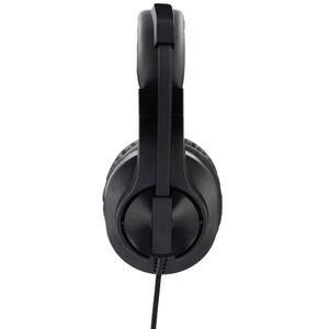 Hama Over Ear headset Computer Kabel Stereo Zwart Volumeregeling, Microfoon uitschakelbaar (mute)