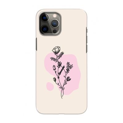 Roses are red: Volledig geprint iPhone 12 Hoesje