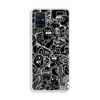 Vexx Black City : Galaxy A51 4G Transparant Hoesje