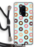 Donuts: OnePlus 8 Pro Transparant Hoesje met koord