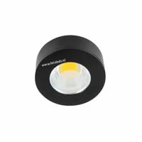 Astro LED opbouwspot 3Watt rond ZWART dimbaar