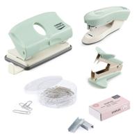 Vaessen Creative • kantoorartikelen mint groen 5pcs