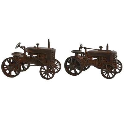 Decoratieve figuren Home ESPRIT Brons Vintage 26 x 14 x 17,5 cm (2 Stuks)
