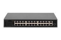 Digitus DN-95356 netwerk-switch Gigabit Ethernet (10/100/1000) Power over Ethernet (PoE) 1U Zwart - thumbnail