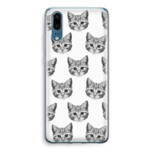 Kitten: Huawei P20 Transparant Hoesje