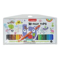 Bruynzeel viltstiften 30 Felt Tips