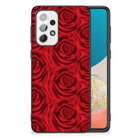 Samsung Galaxy A73 Bloemen Hoesje Red Roses
