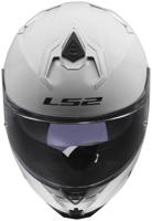 LS2 integraalhelm "ff817 challenger ii solid" helmet ff817 challeng ii solid white gr. xxl