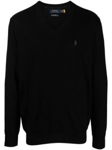 Polo Ralph Lauren pull à col v - Noir