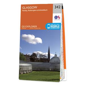 Wandelkaart - Topografische kaart 342 OS Explorer Map Glasgow | Ordnan