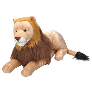 Pluche dieren knuffels grote leeuw van 76 cm   -