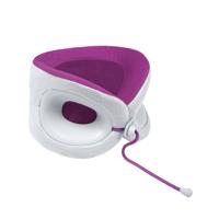 Cabeau Evolution X - Ergonomisch Nekkussen - Light Gray/Purple