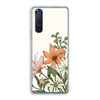 Floral bouquet: Sony Xperia 5 II Transparant Hoesje