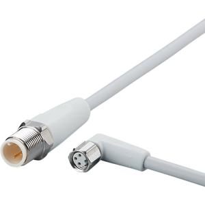 ifm Electronic EVF242 Verbindingskabel Aantal polen (sensoren): 3, 3 Stekker, recht, Bus, haaks 0.3 m 1 stuk(s)