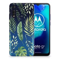 Motorola Moto G8 Power Lite TPU Case Leaves - thumbnail