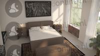Standaard boxspring 160 x 220 cm- stofkleur 1040