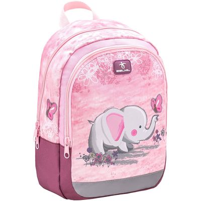 Belmil Rugzak Met Olifant 33 X 13 Cm Polyester 12 Liter Roze