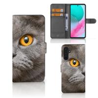 Telefoonhoesje | Met pasjeshouder | Samsung Galaxy M54 Britse Korthaar