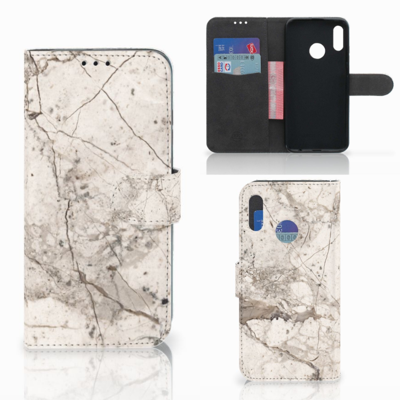Honor 10 Lite | Bookcase | Marmer Beige