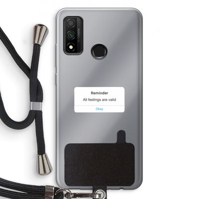 Reminder: Huawei P Smart (2020) Transparant Hoesje met koord