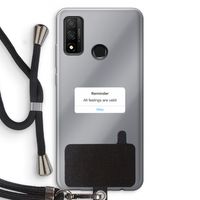 Reminder: Huawei P Smart (2020) Transparant Hoesje met koord