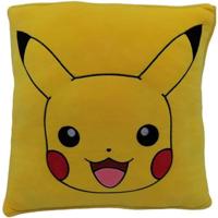 Cuscino Premium - Quadrato - POKEMON - Pikachu - Microfibra - 40 cm