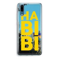 Habibi Majorelle : Huawei P20 Transparant Hoesje