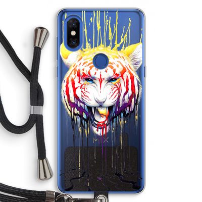 Fading: Xiaomi Mi Mix 3 Transparant Hoesje met koord