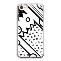 Pop Art #4: iPhone 8 Transparant Hoesje