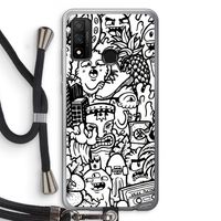 Vexx Mixtape #2: Huawei P Smart (2020) Transparant Hoesje met koord