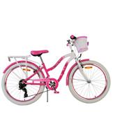 Volare lovely kinderfiets - meisjes - 24 inch - roze - 7 versnellingen