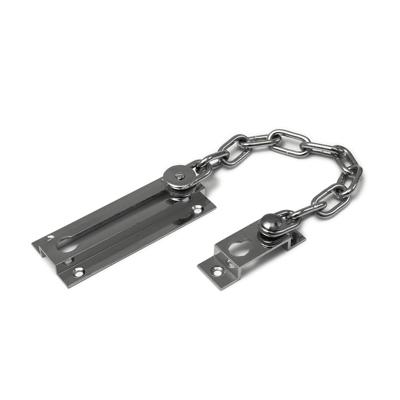Deurketting - messing verchroomd - met schroeven - deur beveiliging
