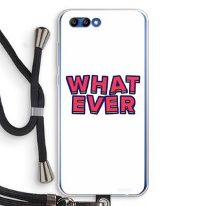 Whatever: Honor 10 Transparant Hoesje met koord