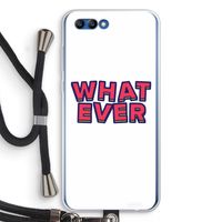 Whatever: Honor 10 Transparant Hoesje met koord