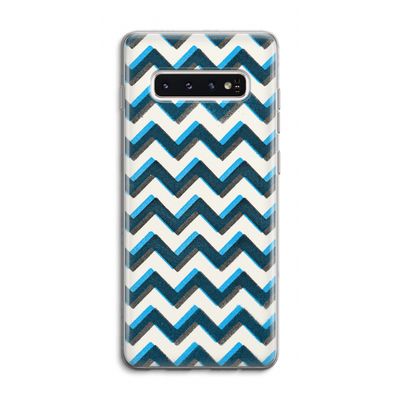 Onderbroken lijn: Samsung Galaxy S10 4G Transparant Hoesje