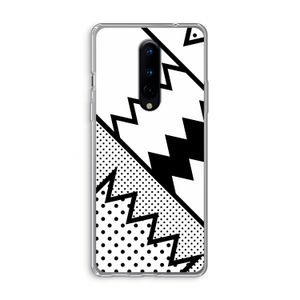 Pop Art #5: OnePlus 8 Transparant Hoesje