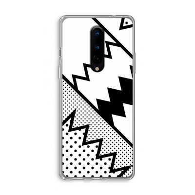 Pop Art #5: OnePlus 8 Transparant Hoesje