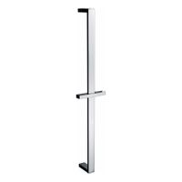 Wiesbaden Rombo glijstang 70 cm vierkant chroom