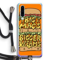 Big Macs Bigger Dreams: Huawei P30 Transparant Hoesje met koord